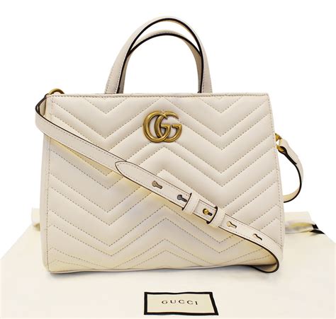 gucci marmont white bag 31cm box|gucci marmont large shoulder bag.